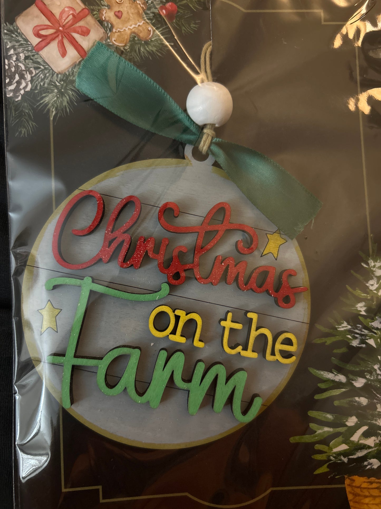 Country Christmas ornaments