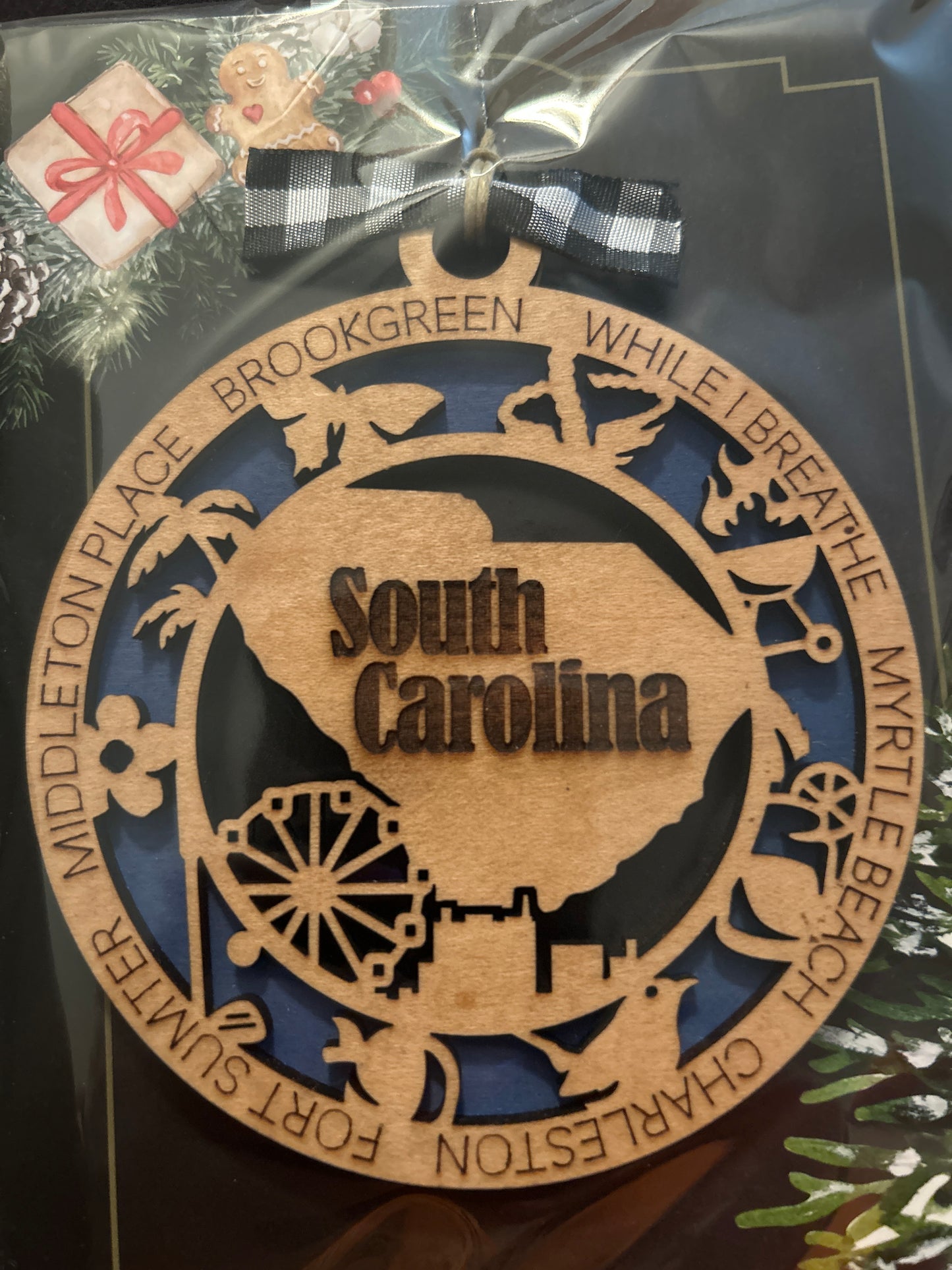 South Carolina ornament