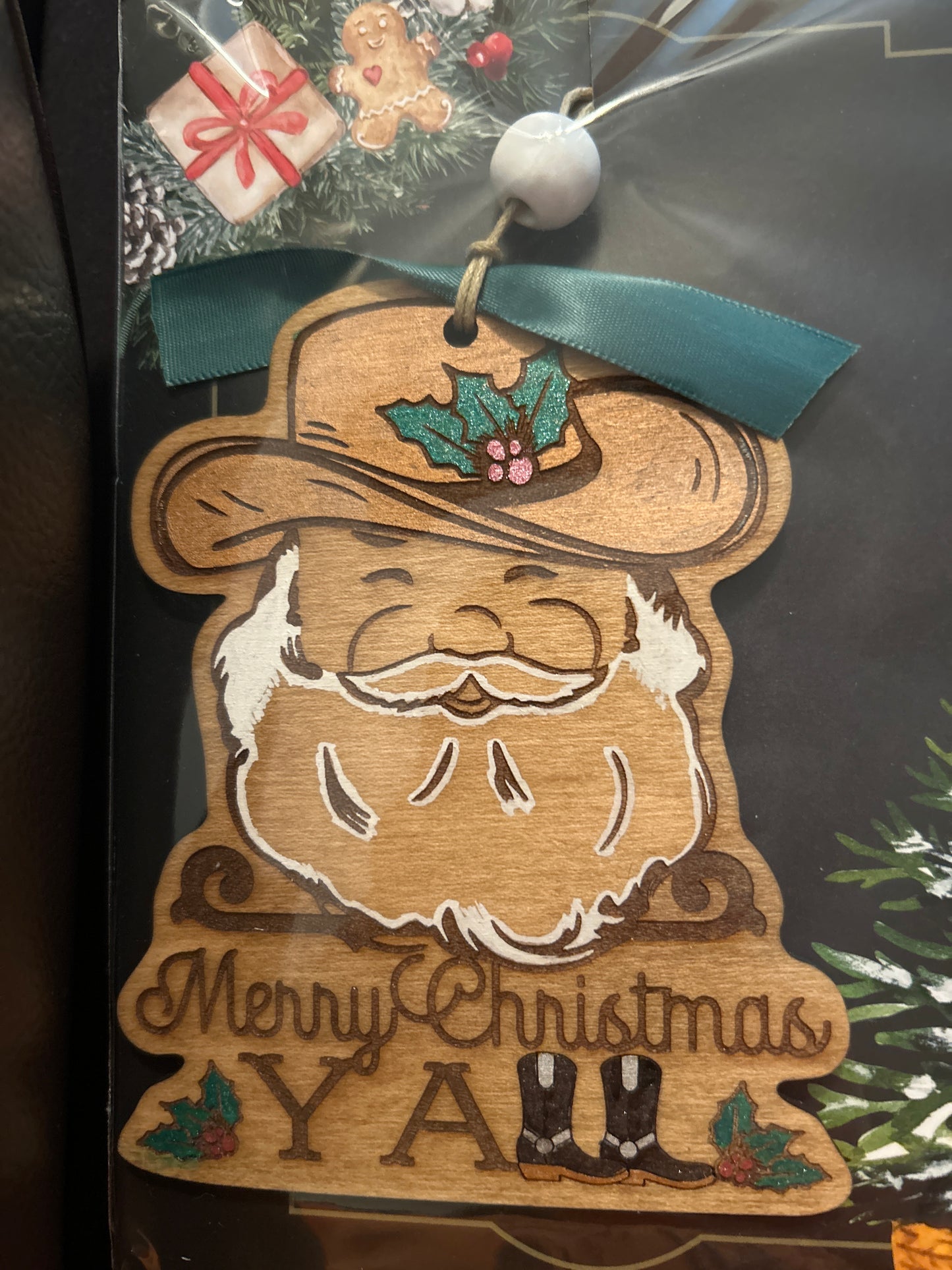 Santa ornament