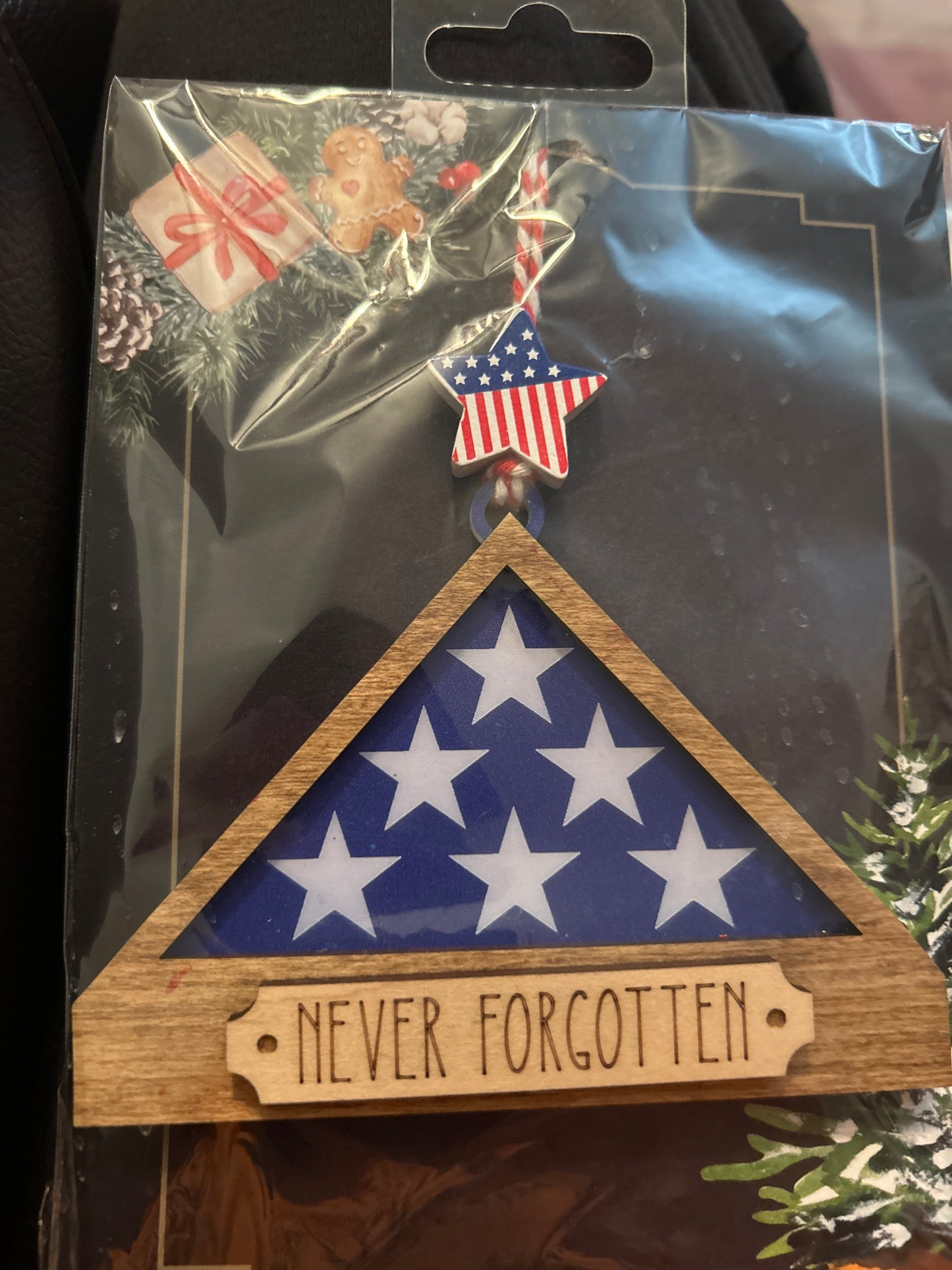 American flag ornament