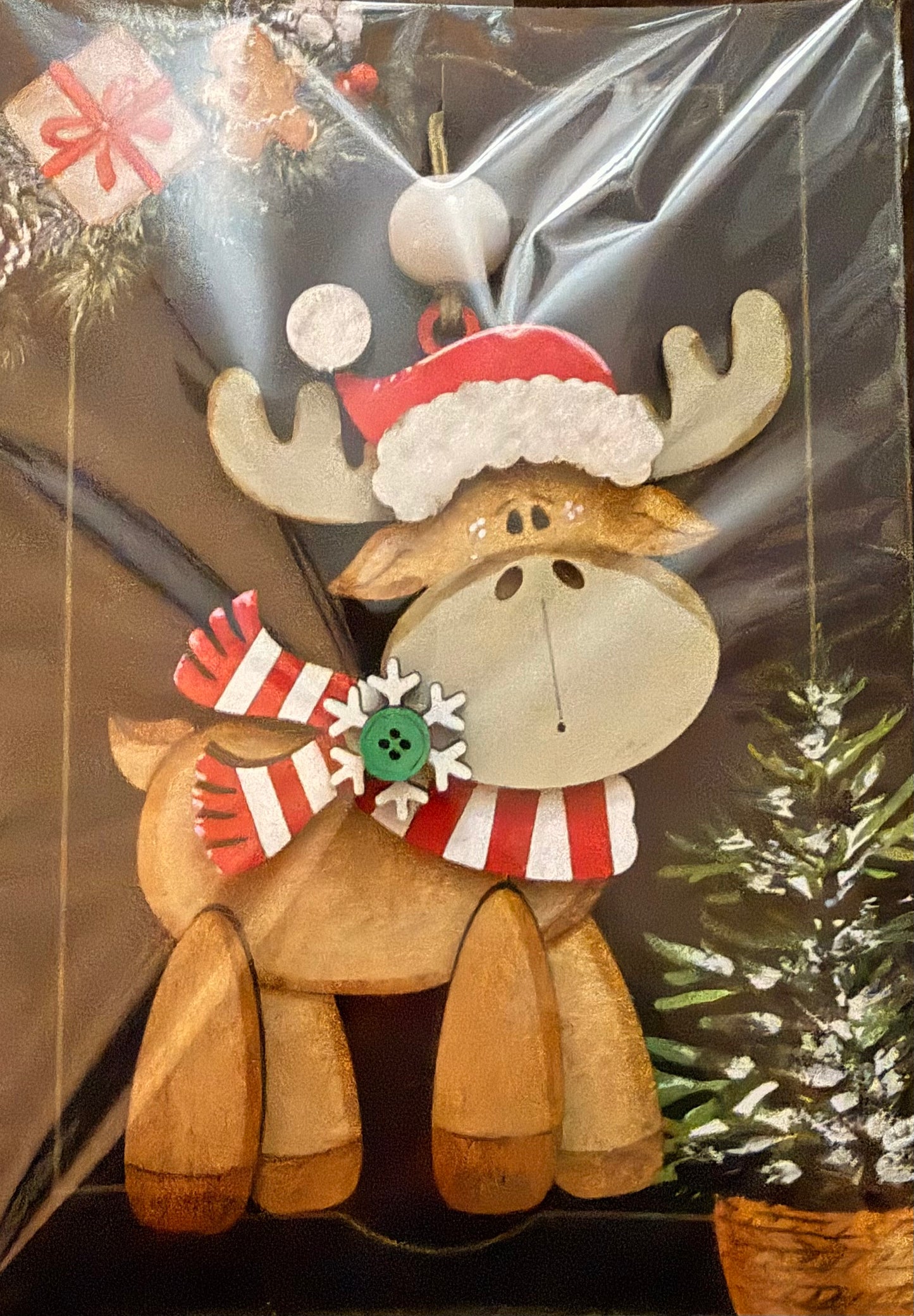 Moose ornament