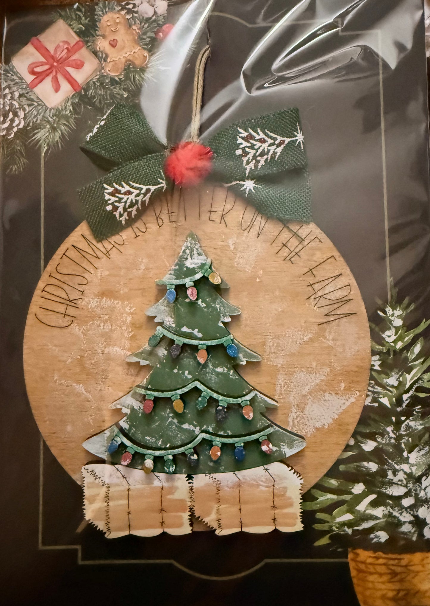Christmas on the Farm ornament