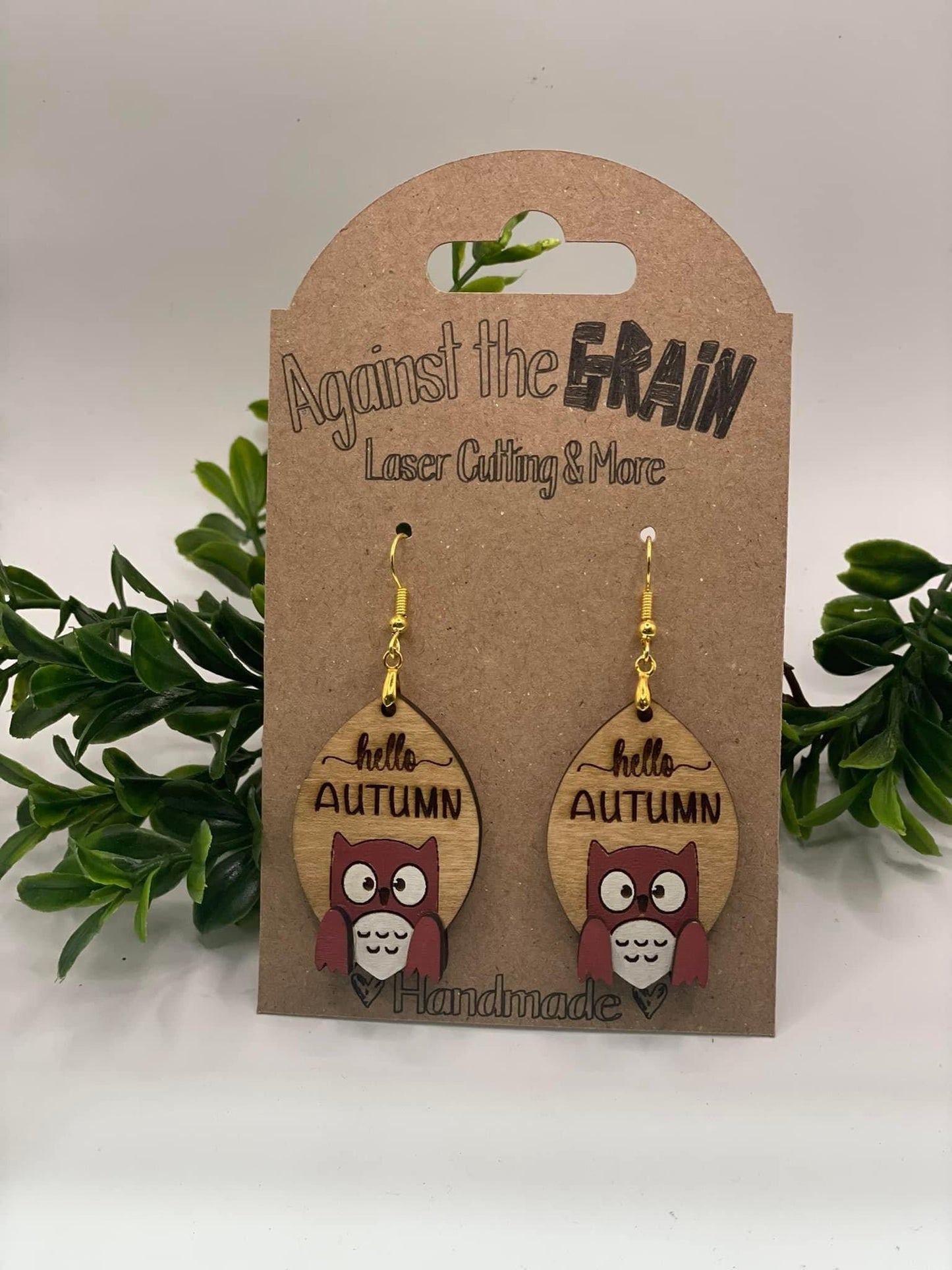 Fall dangle earrings