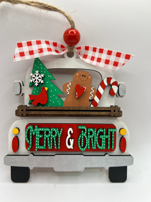 Vintage Truck ornaments