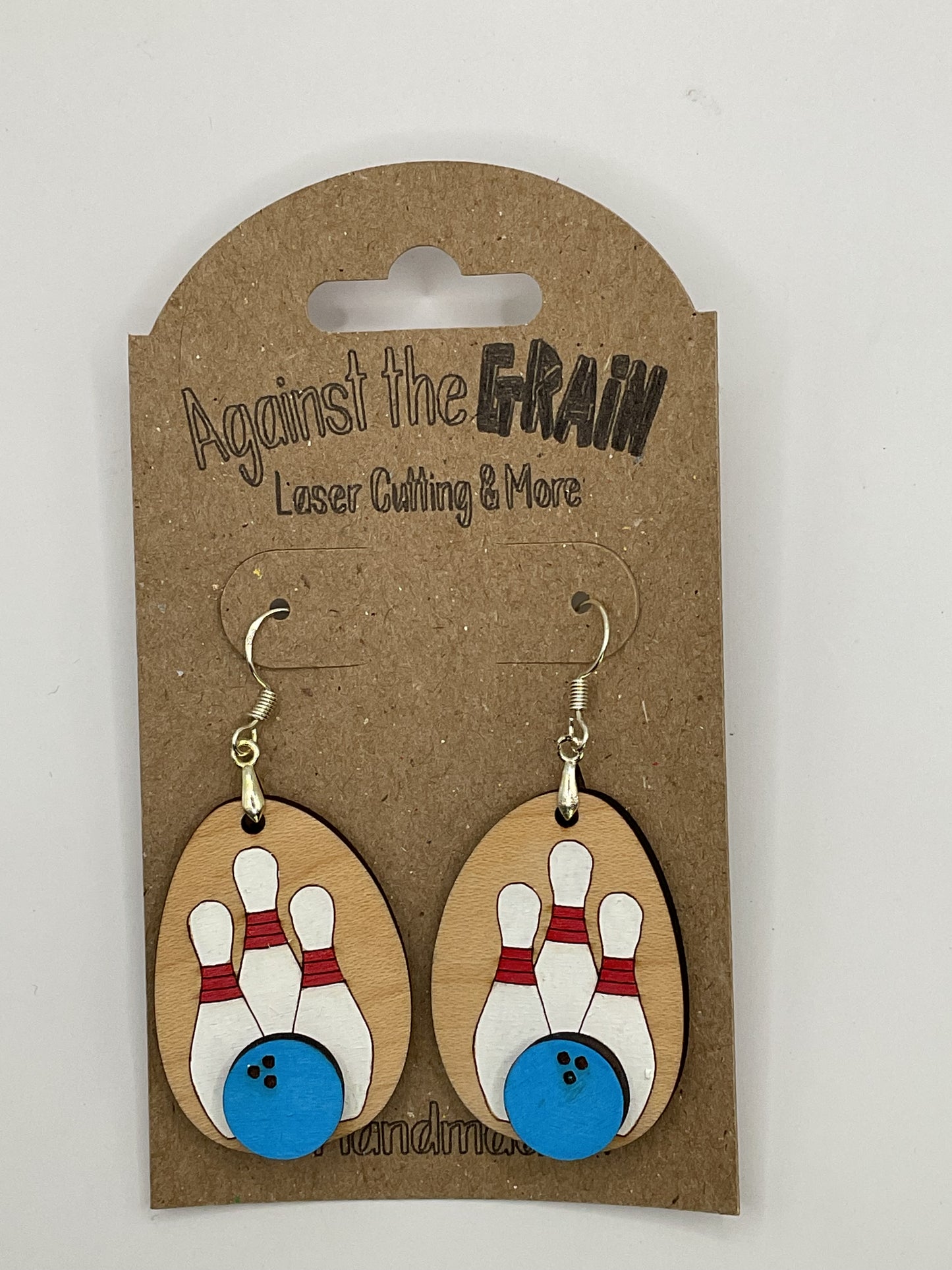 Bowling earrings