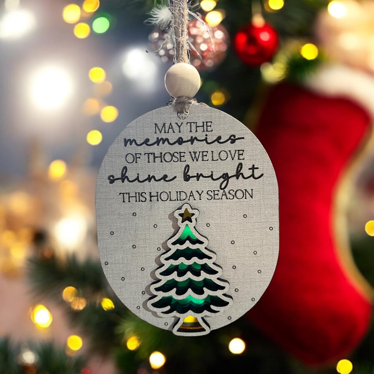 Memories Shine Bright ornament