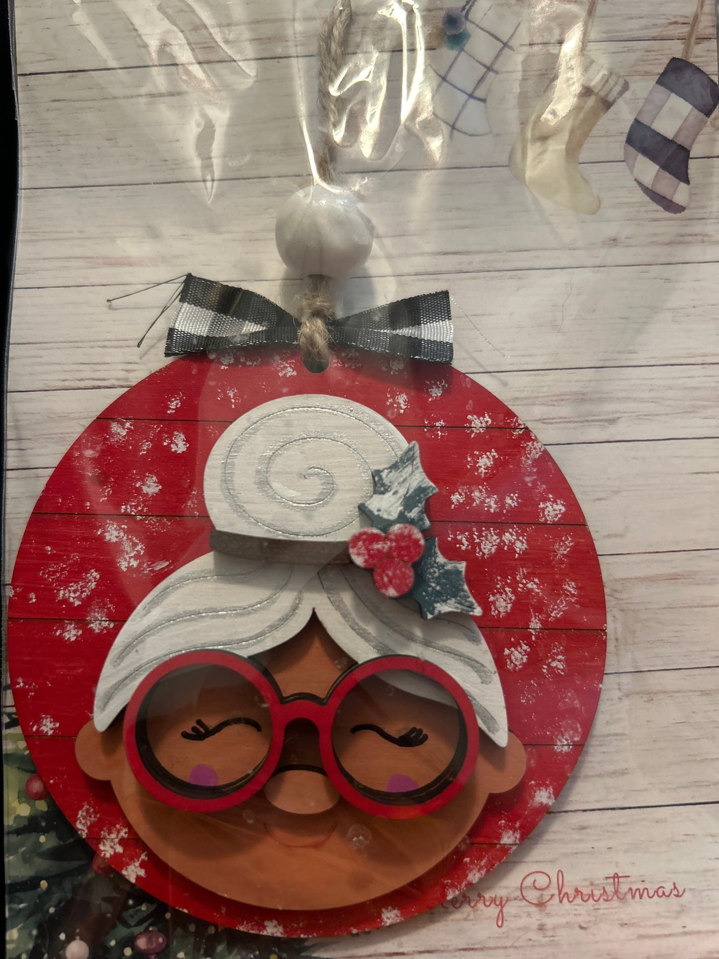 Mrs. Claus ornament