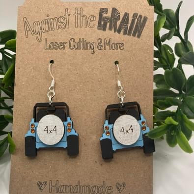 Jeep earrings