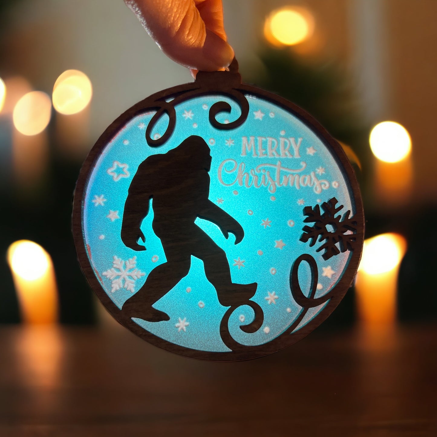 Bigfoot ornament