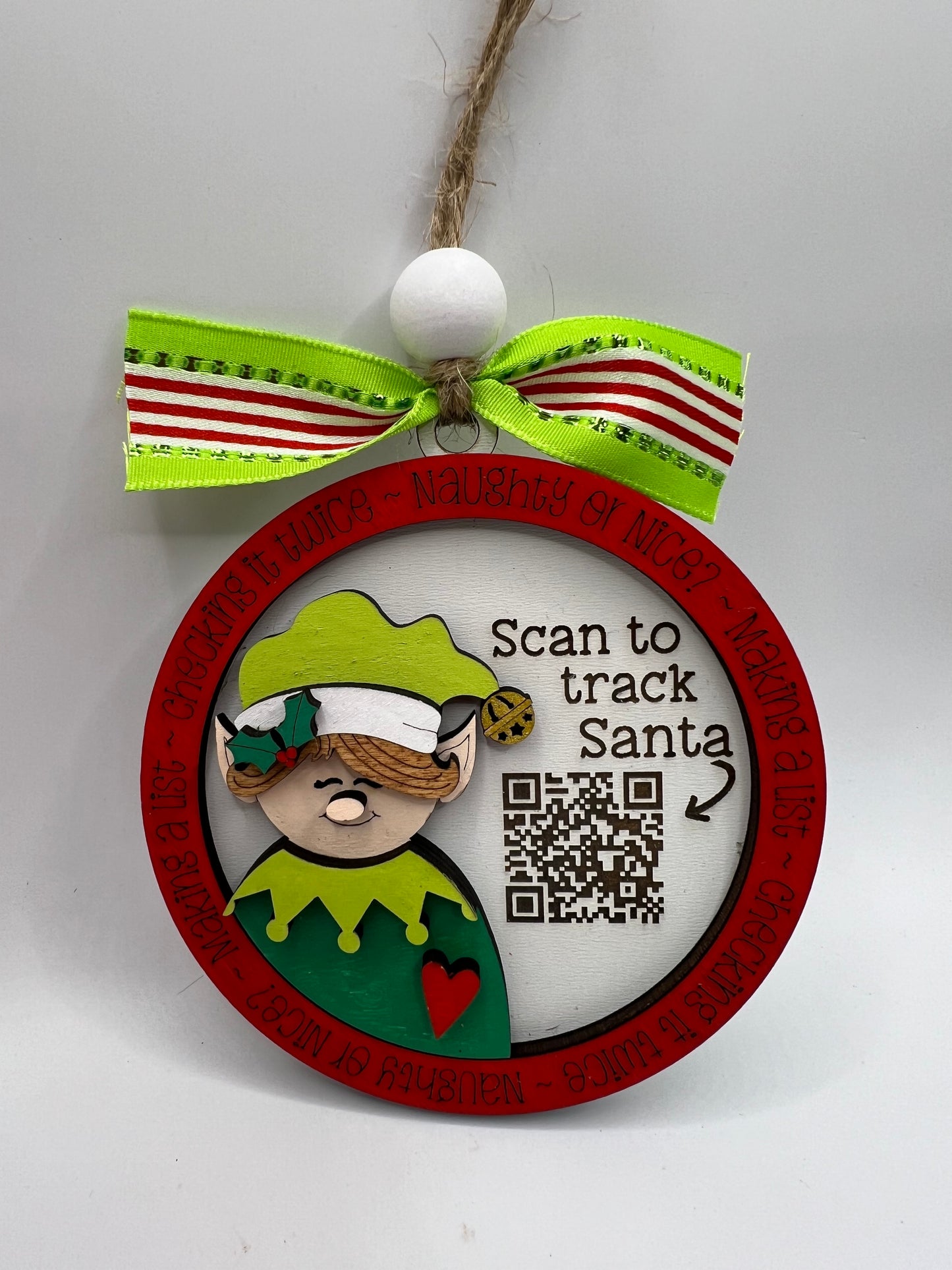 Santa Tracker ornaments