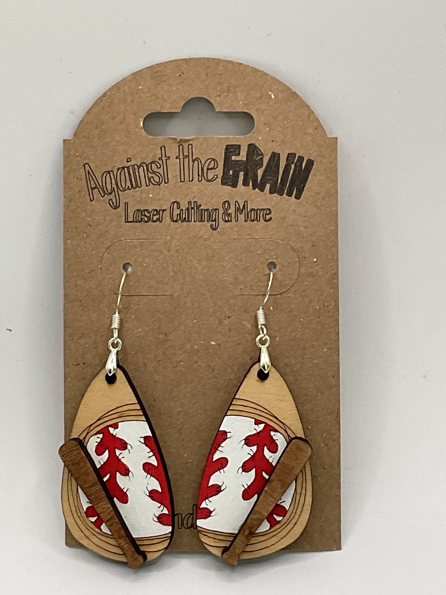 Baseball/softball earrings