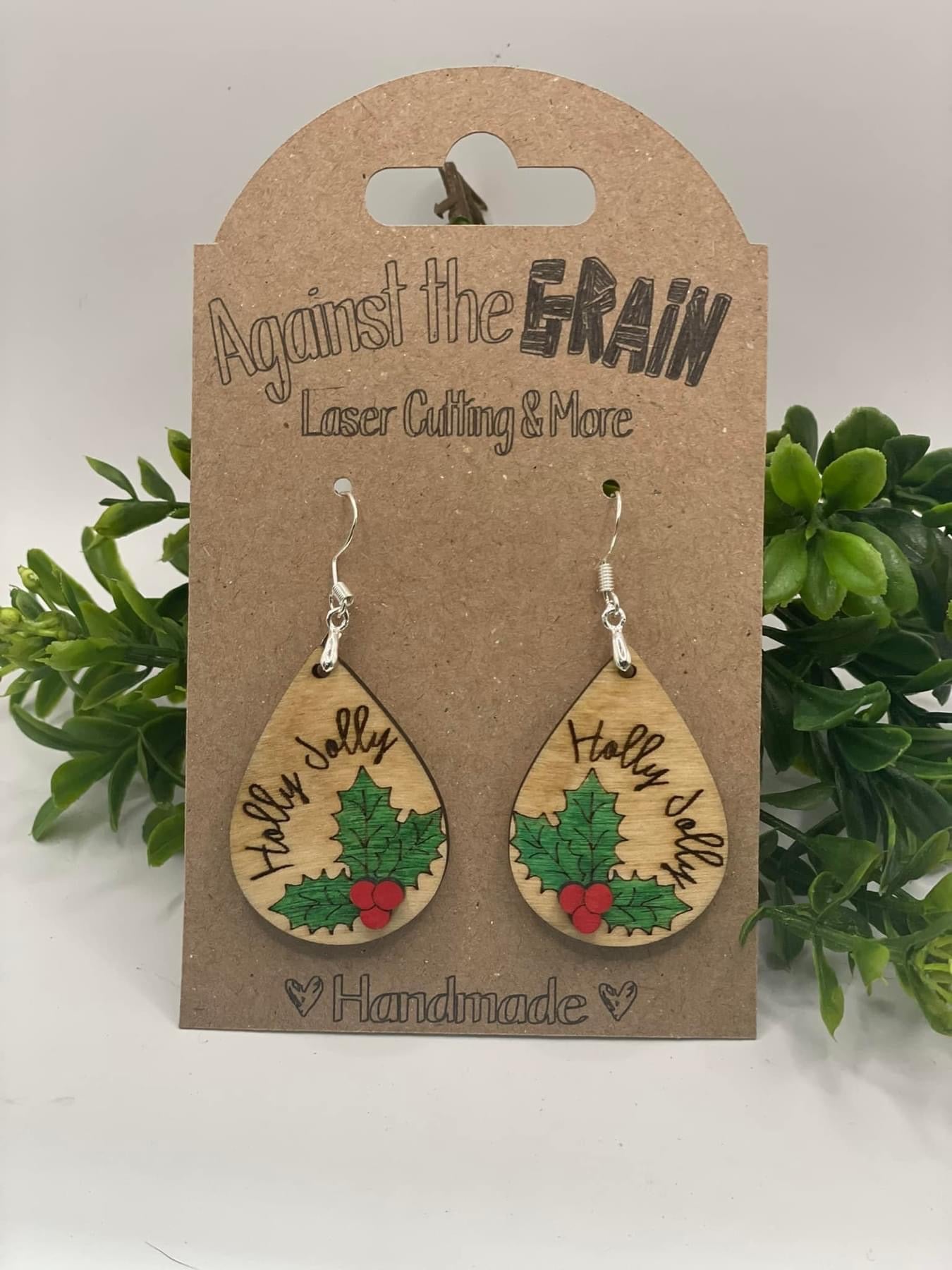 Christmas earrings