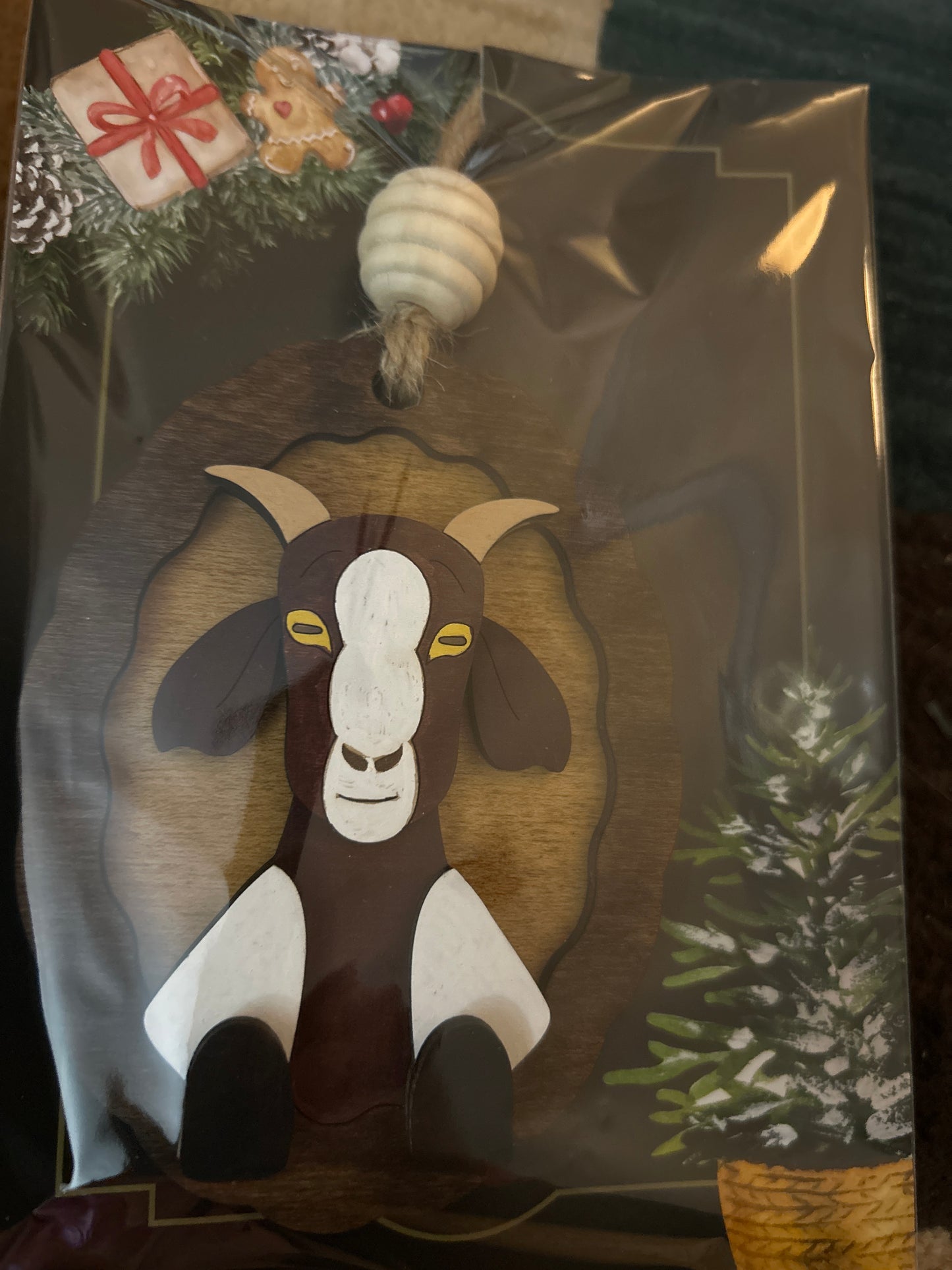 Goat ornament