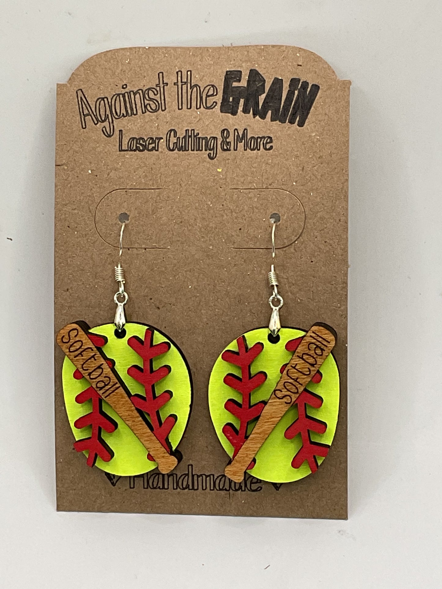 Baseball/softball earrings