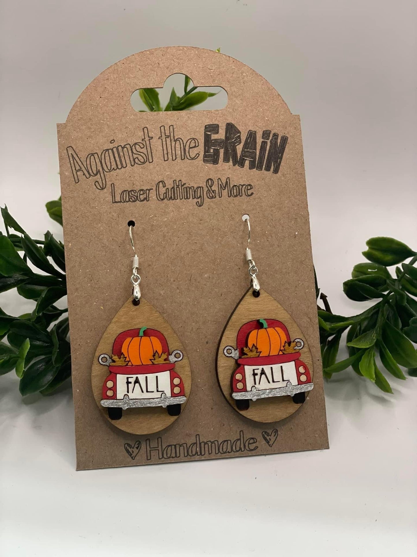 Fall dangle earrings