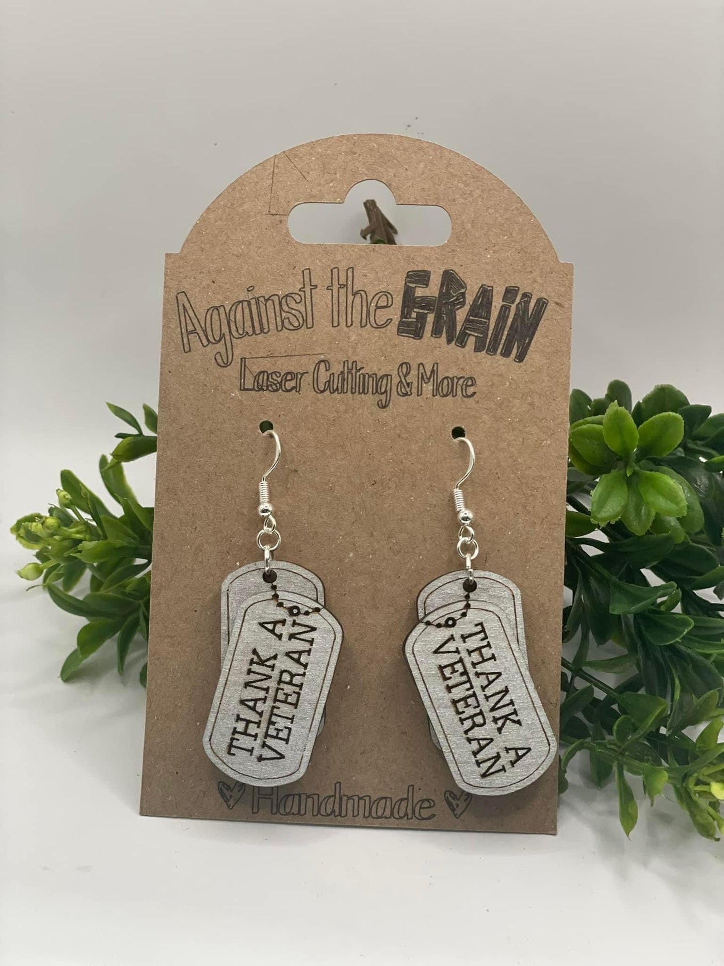 Military earrings