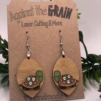 Turtle earrings