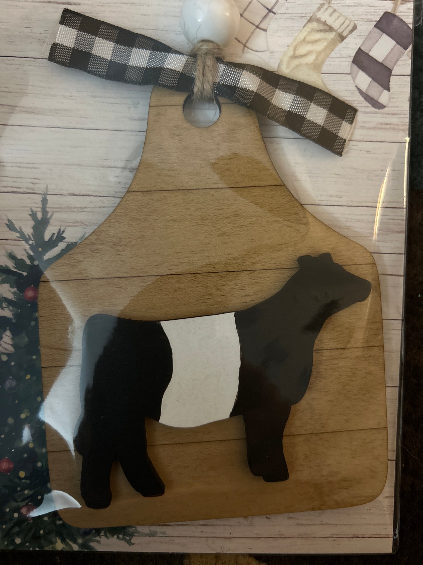 Cow ornament