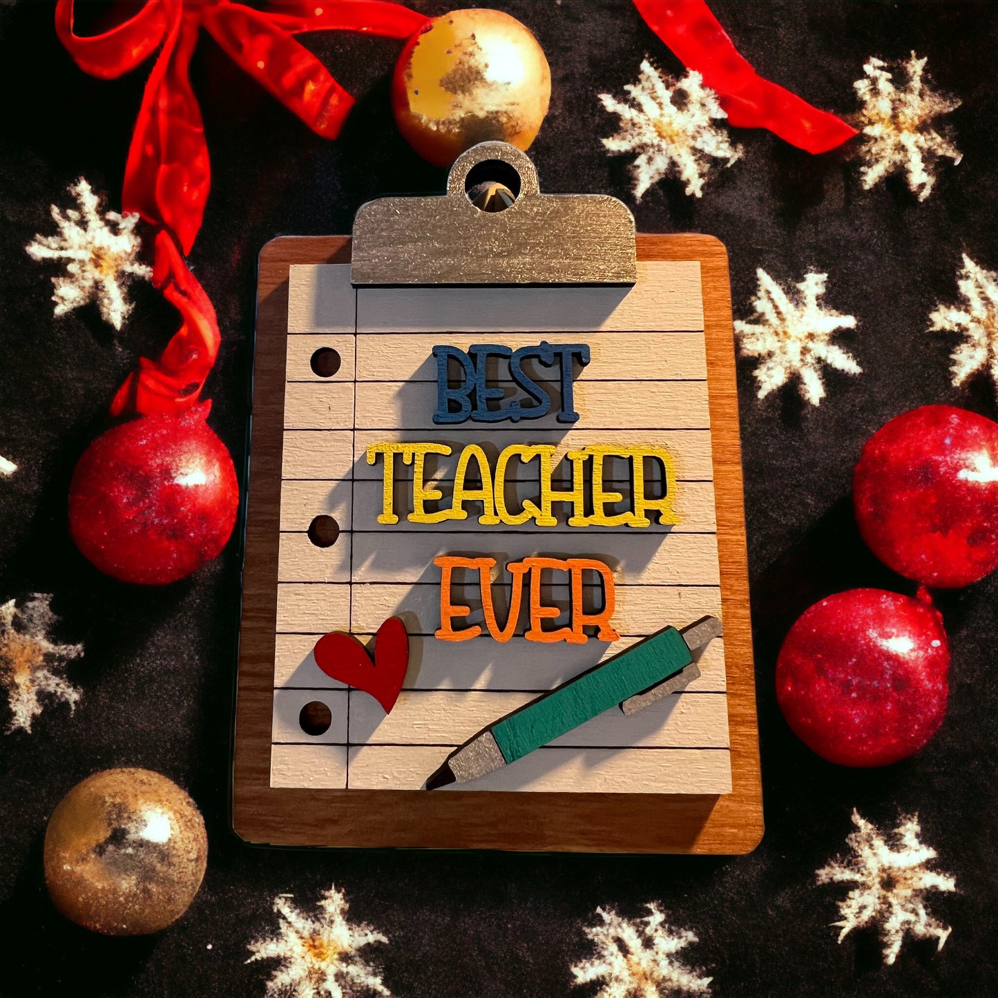 Teacher ornament