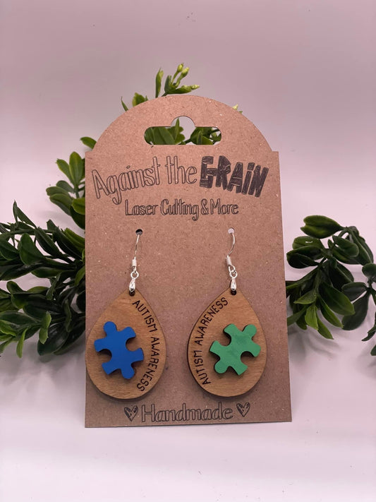 Autism earrings