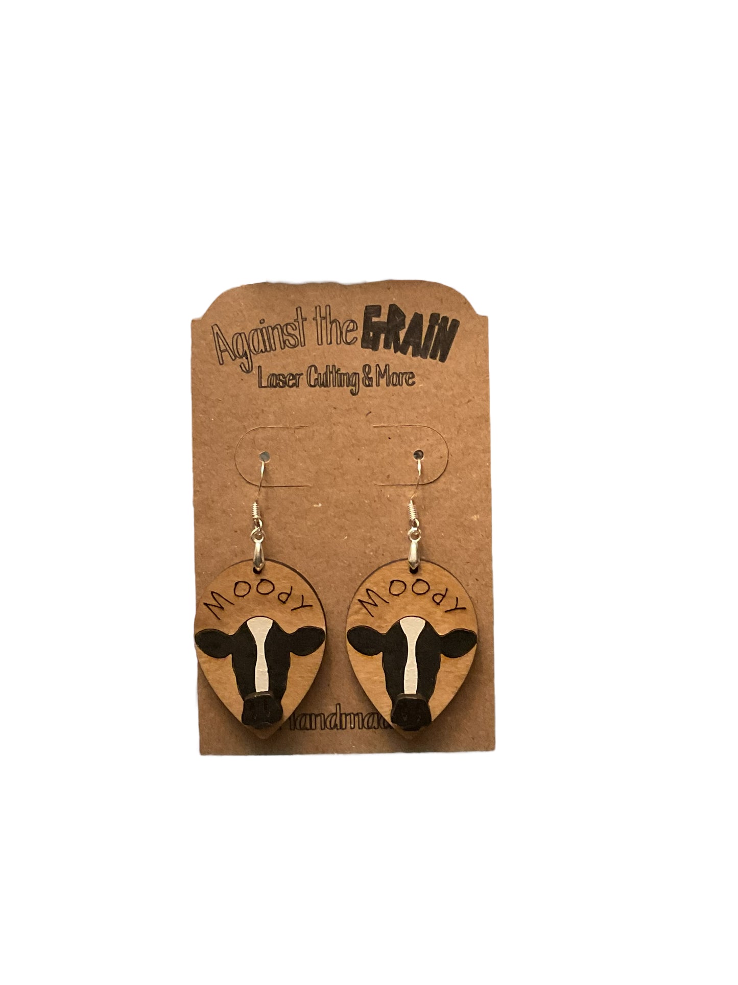 Cow earrings