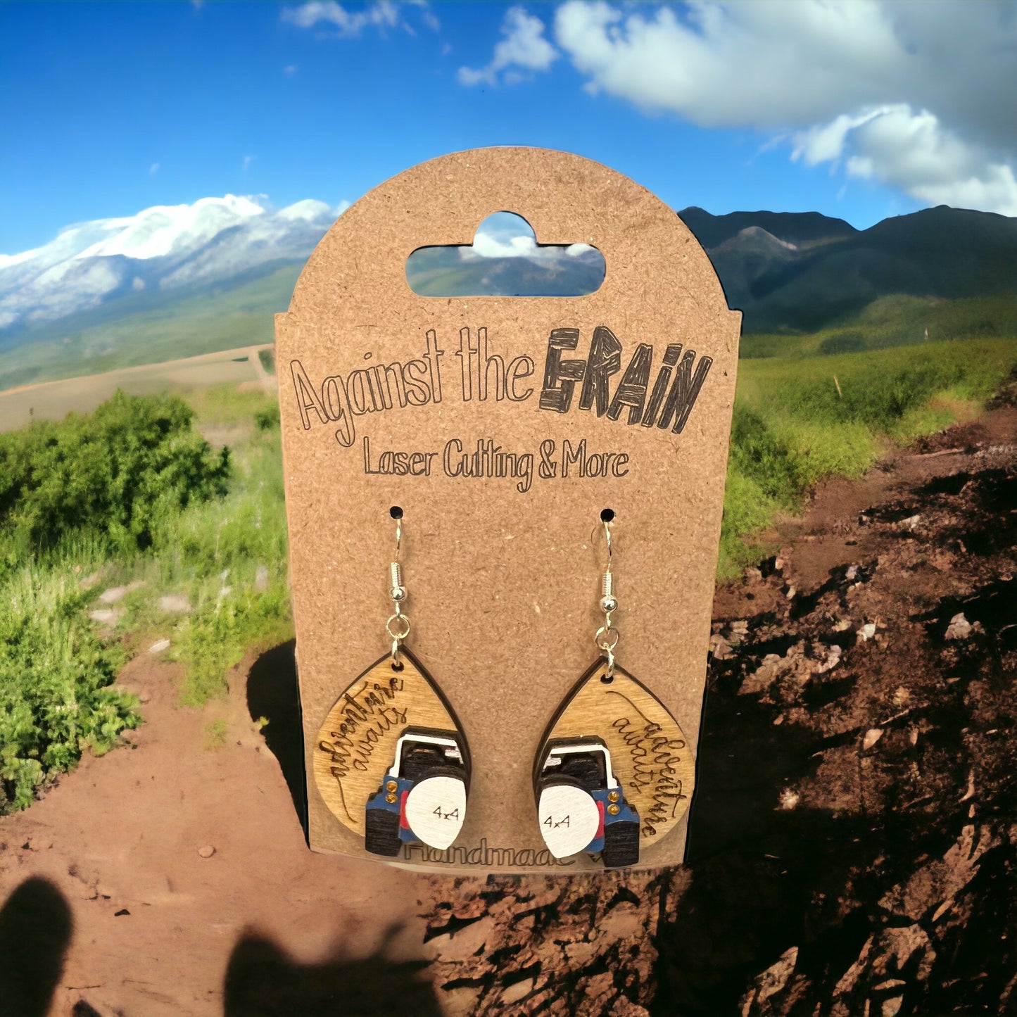 Adventure awaits earrings