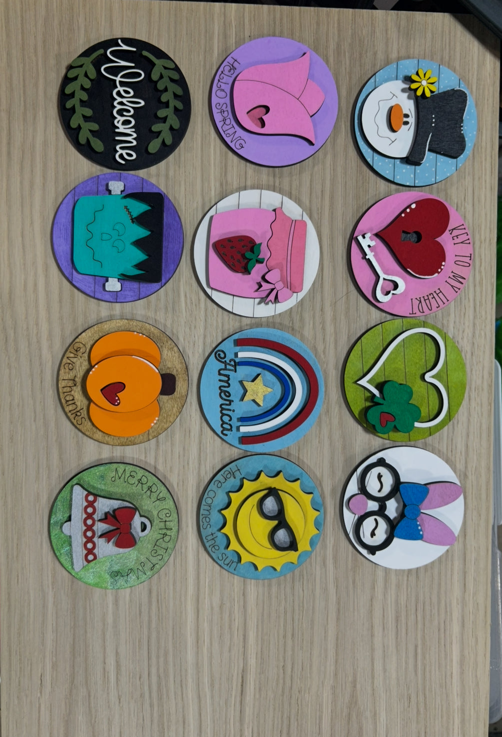 Interchangeable rounds 3”