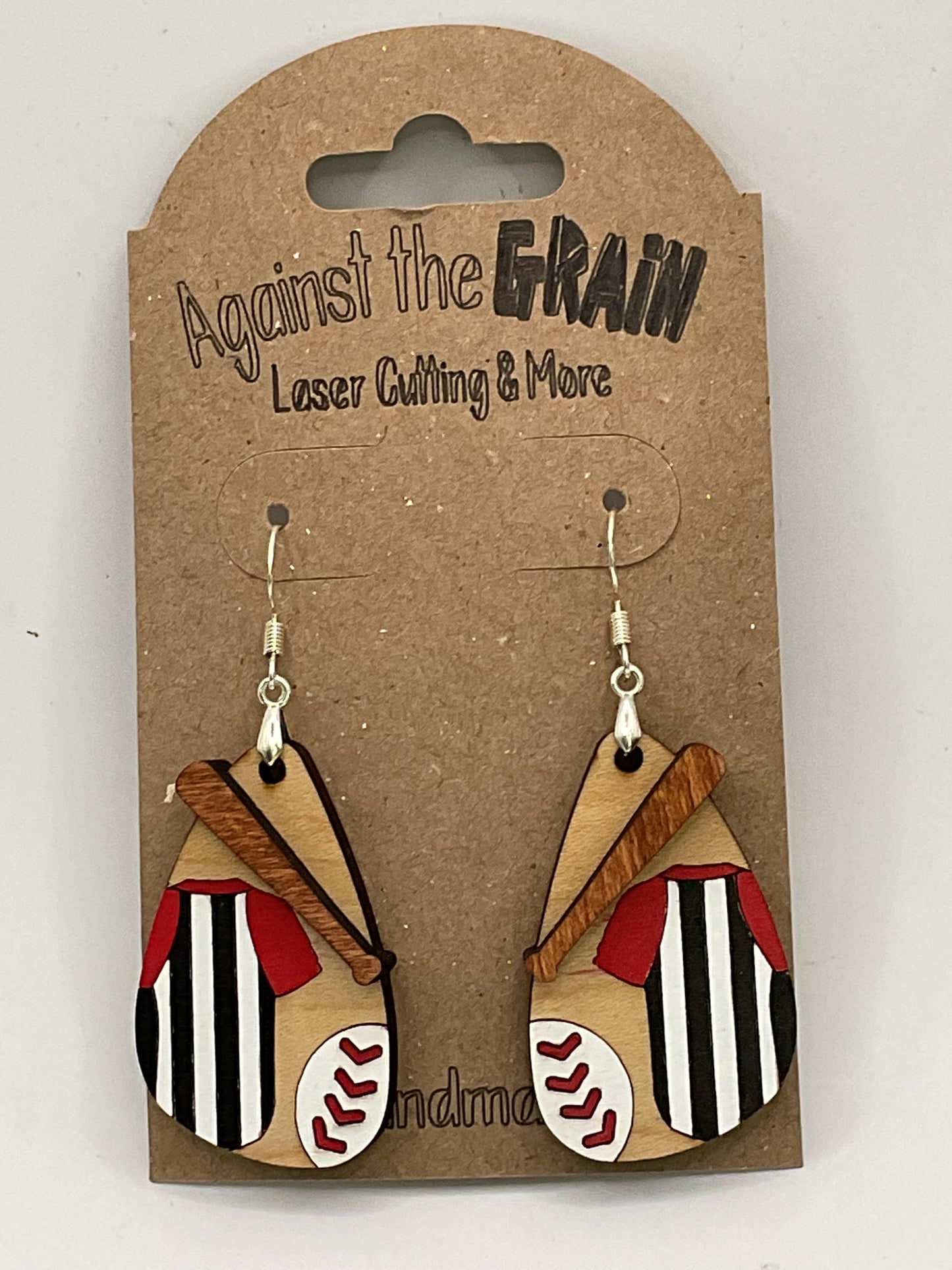 Baseball/softball earrings