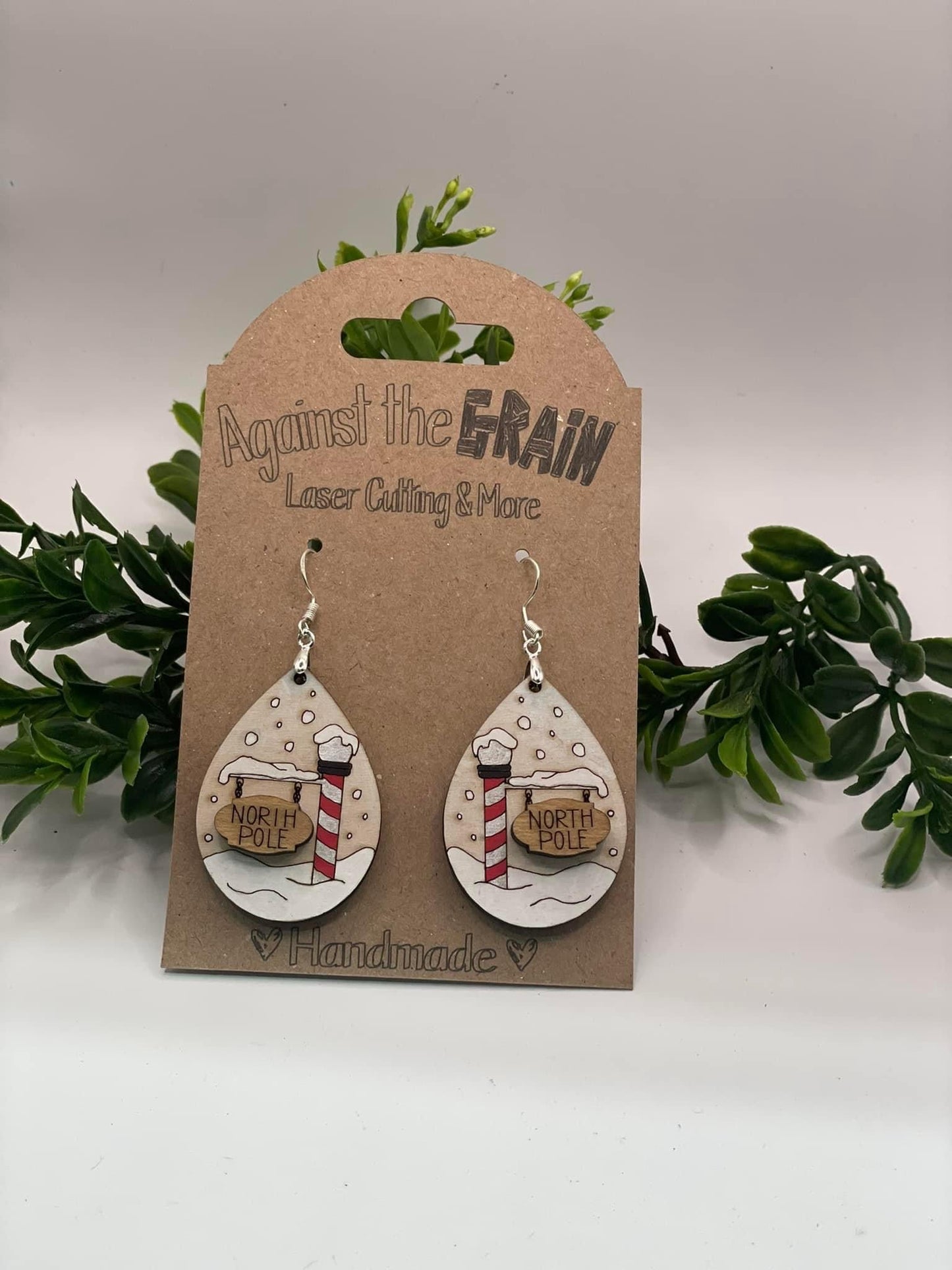 Christmas earrings