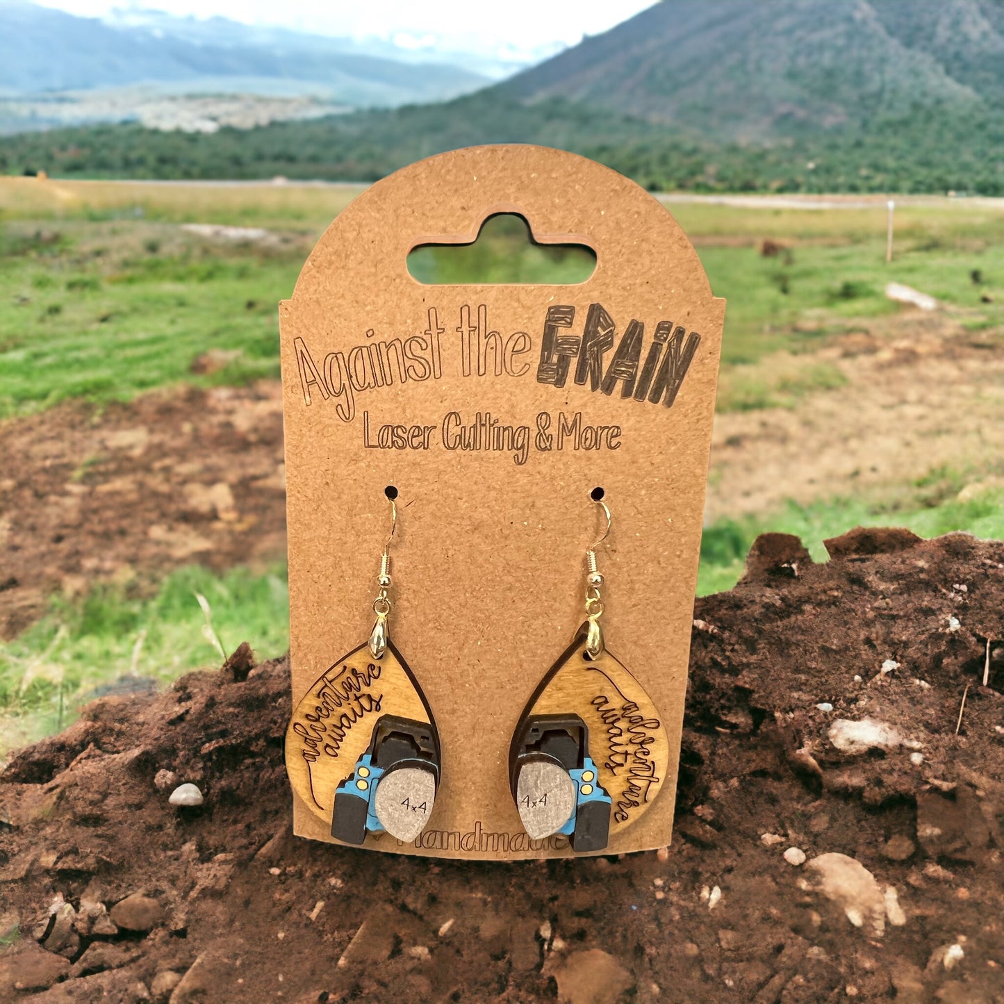 Adventure awaits earrings