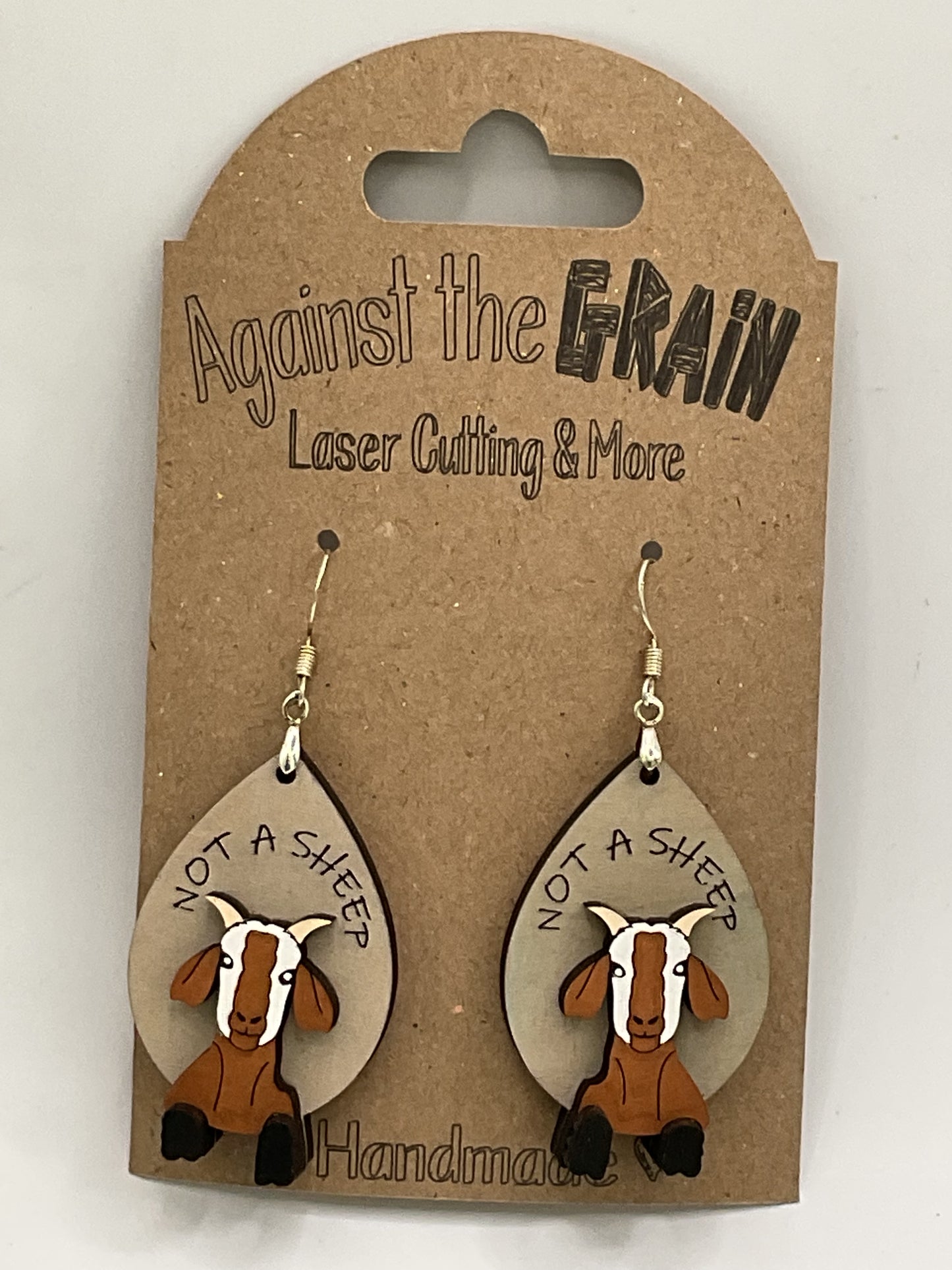 Goat earrings