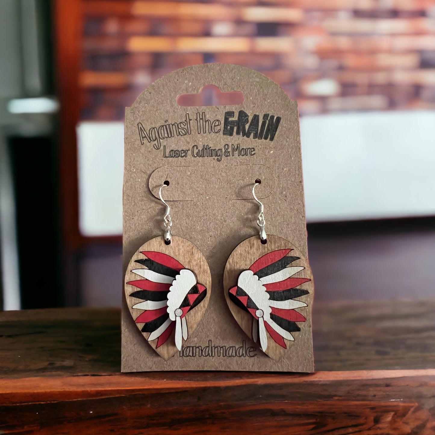 Headdress earrings