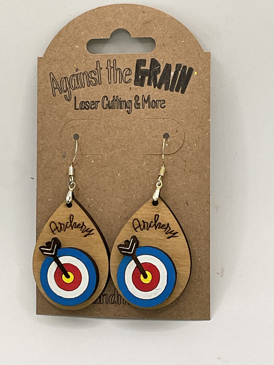 Archery earrings