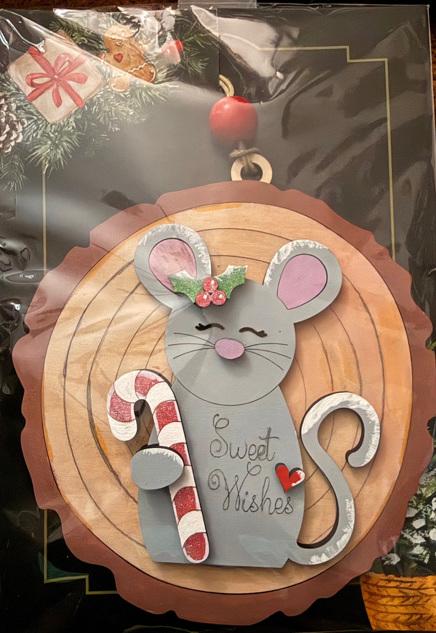 Wood Slice ornament