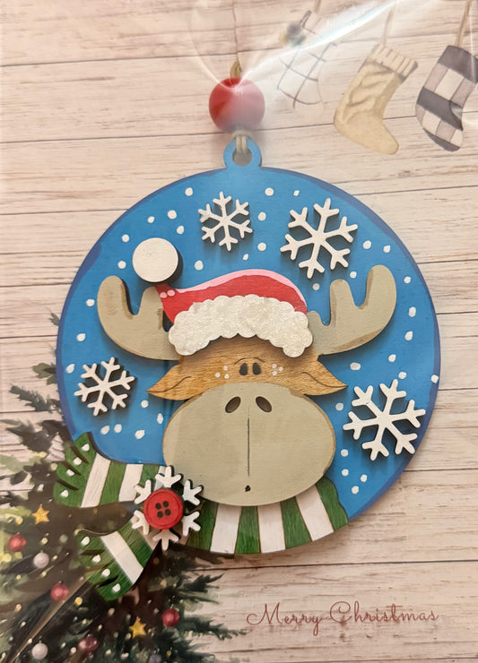 Moose ornament