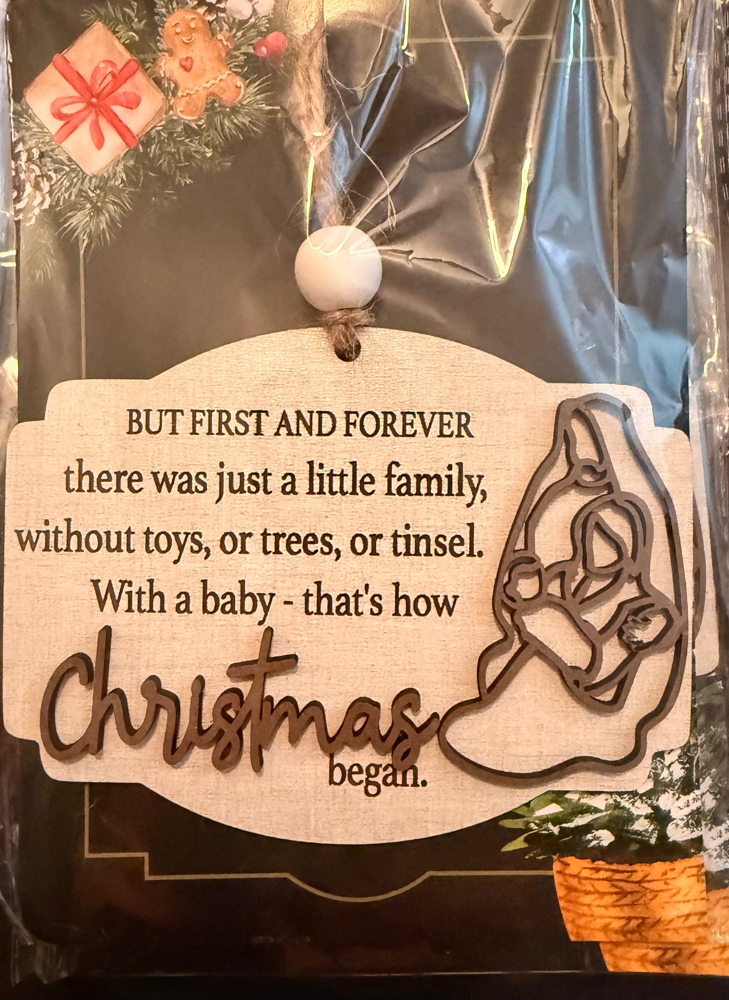 How Christmas Began ornament