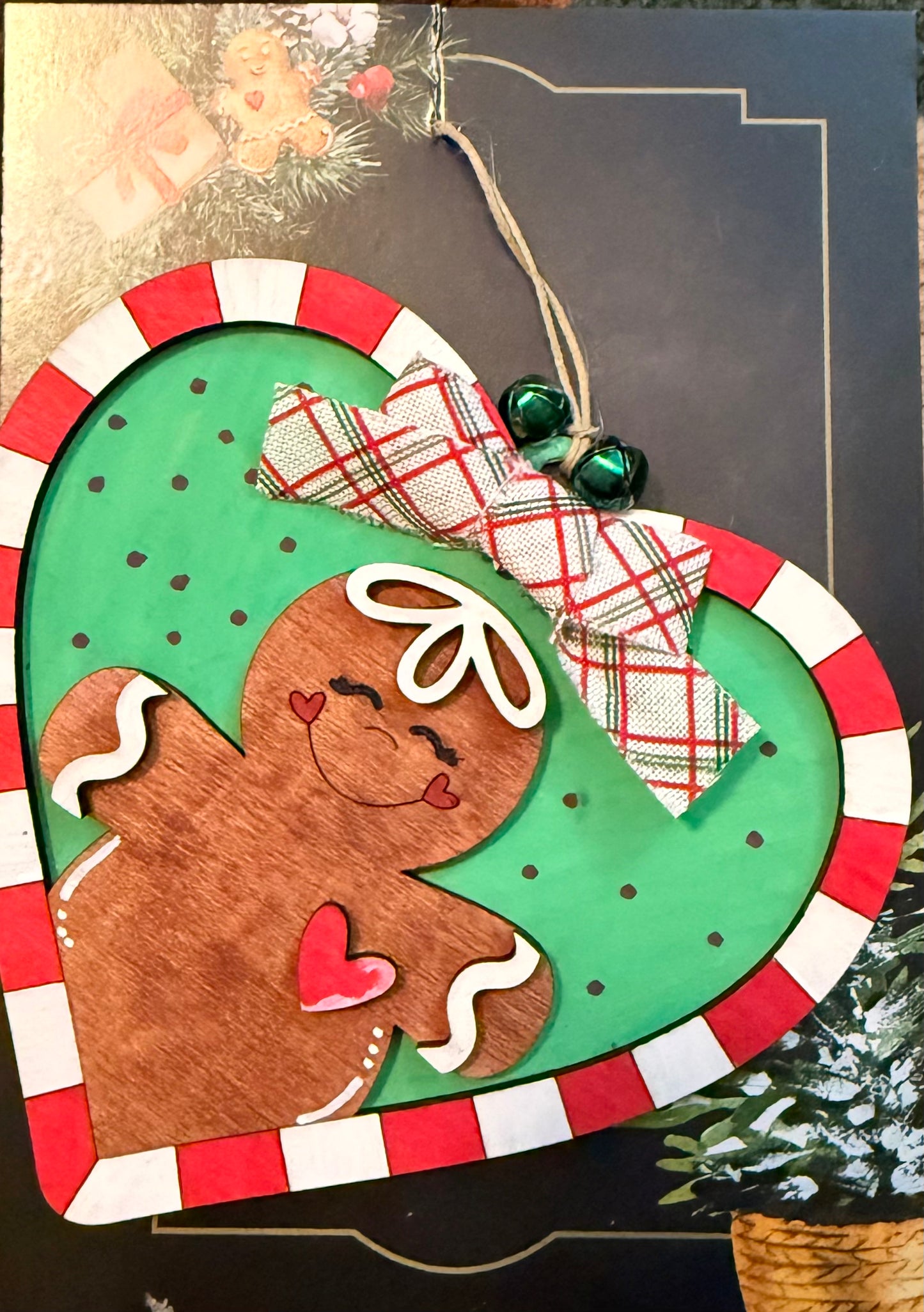 Gingerbread man ornament