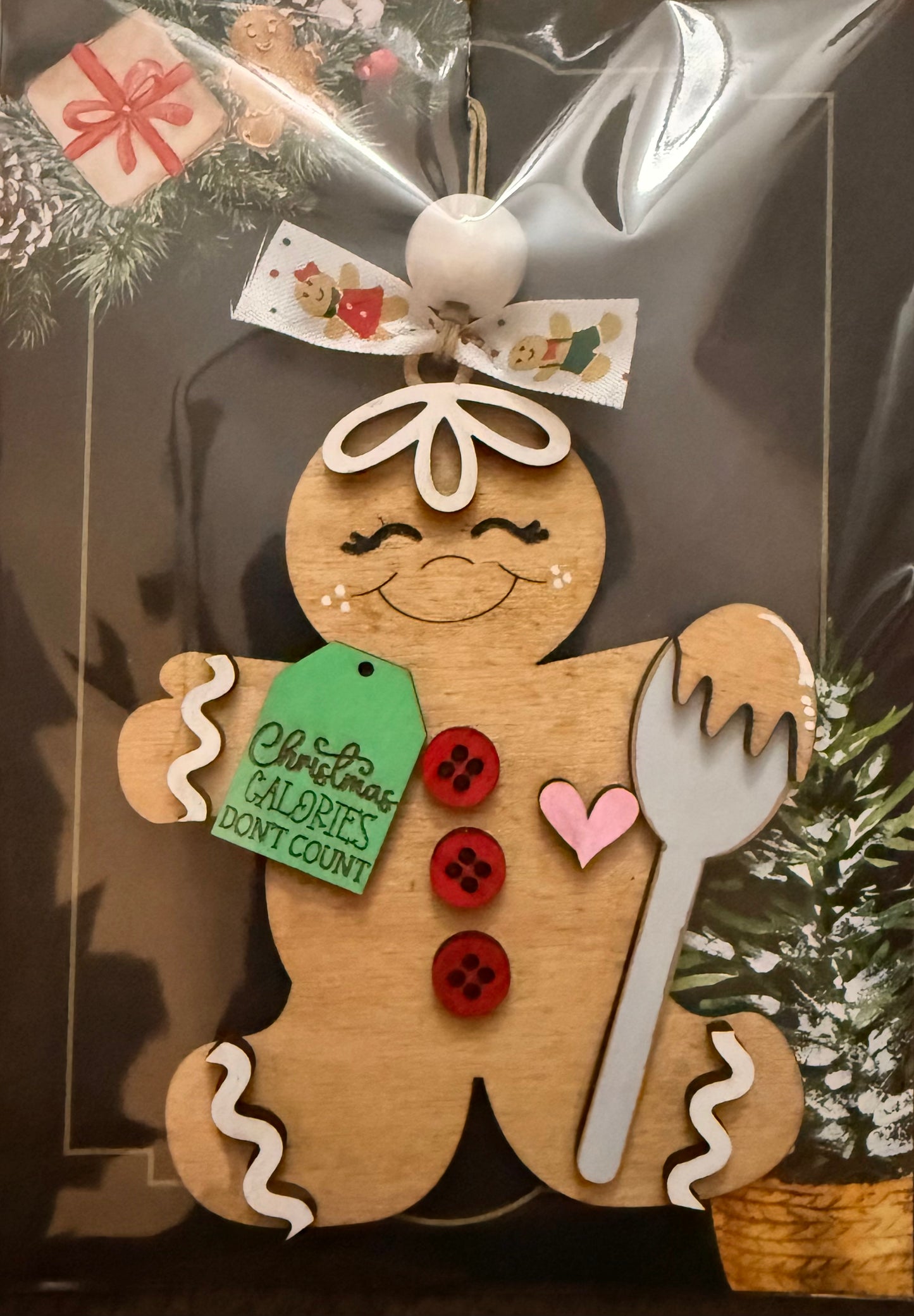 Gingerbread man ornament