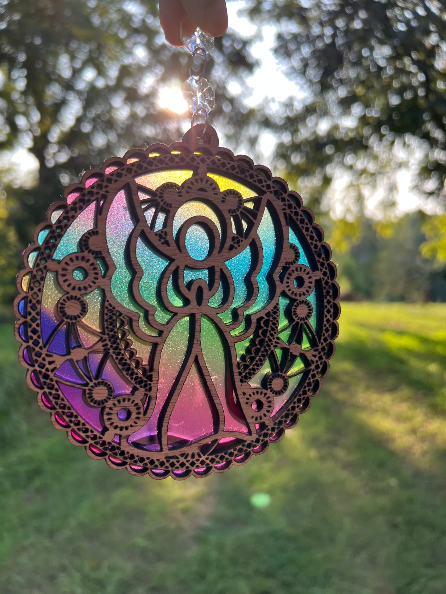 Angel suncatcher