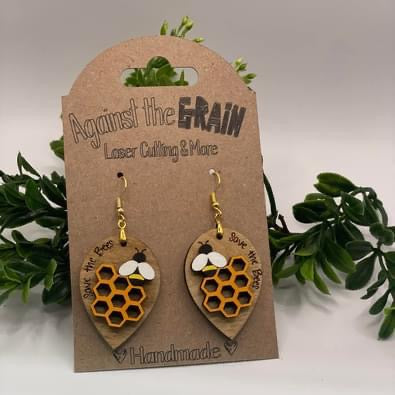 Bee earrings