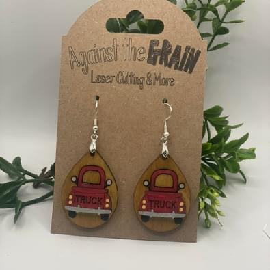 Truck earrings