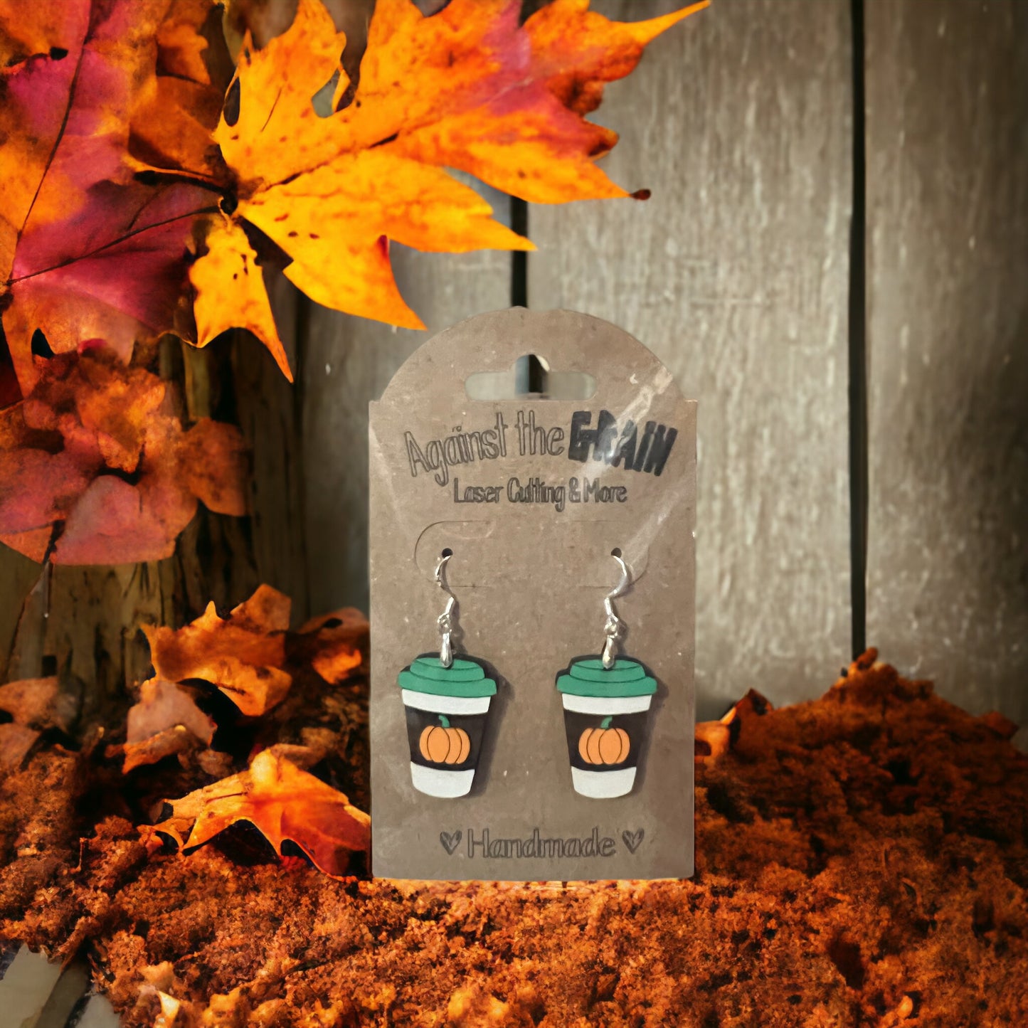 Fall dangle earrings