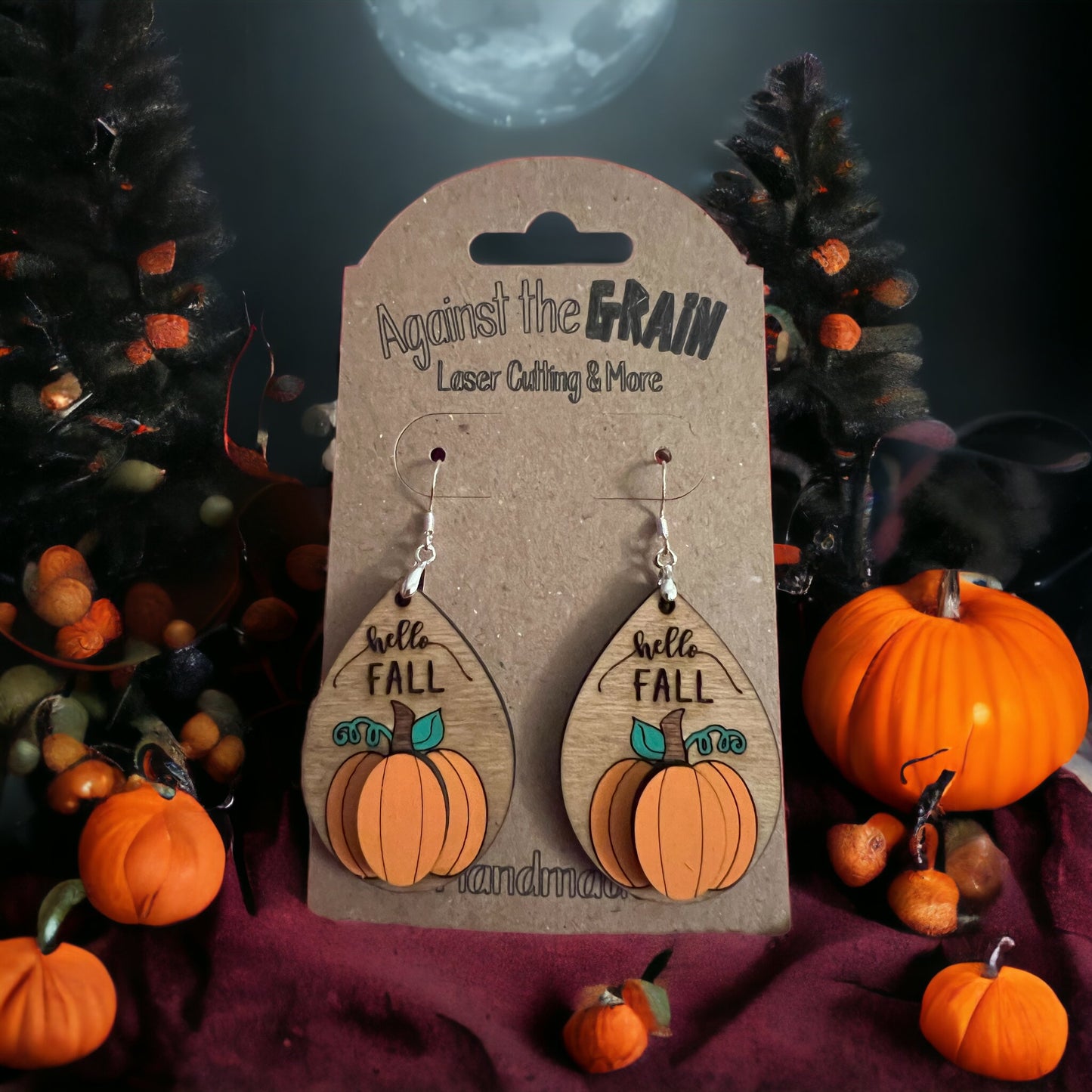 Fall dangle earrings