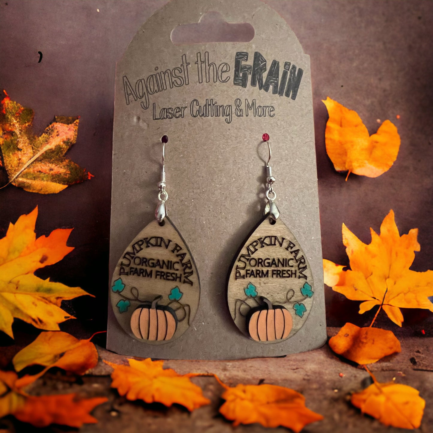 Fall dangle earrings