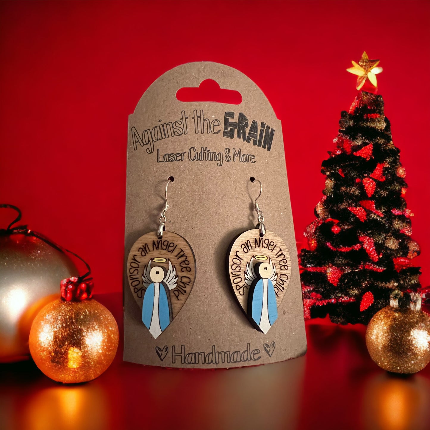 Christmas earrings