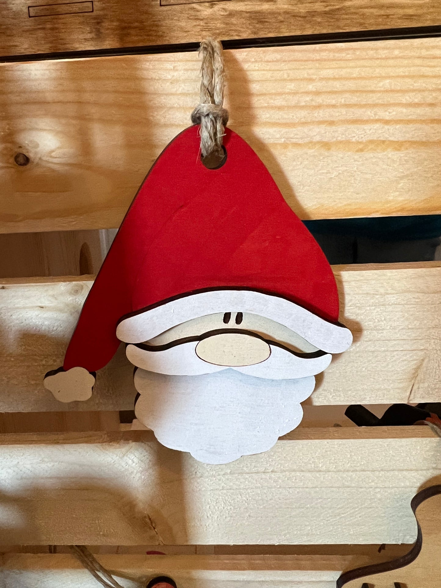 Santa ornament