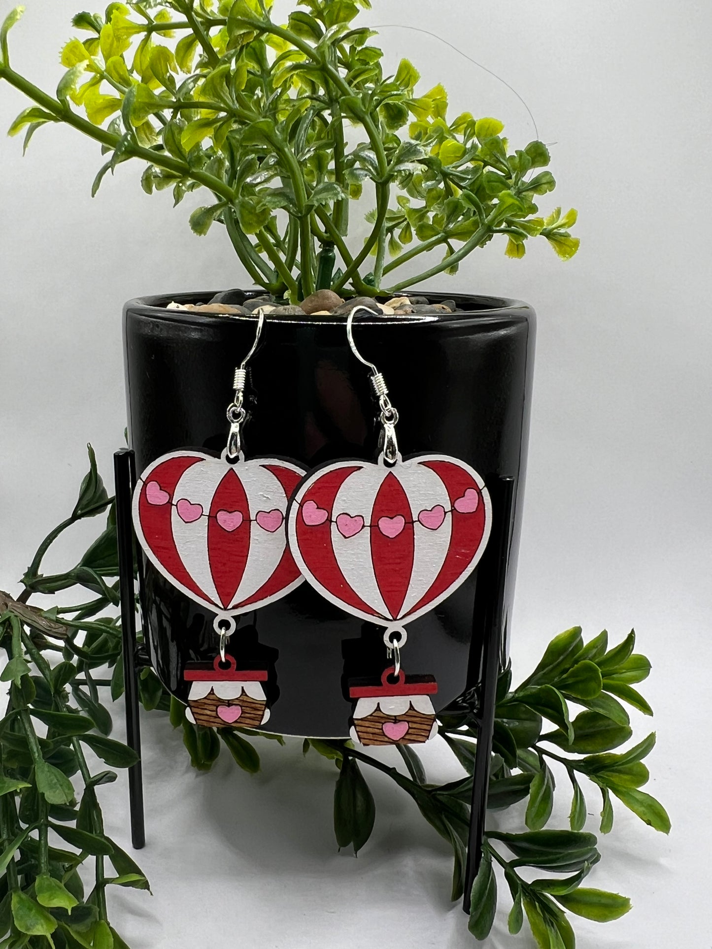 Valentine dangle earrings