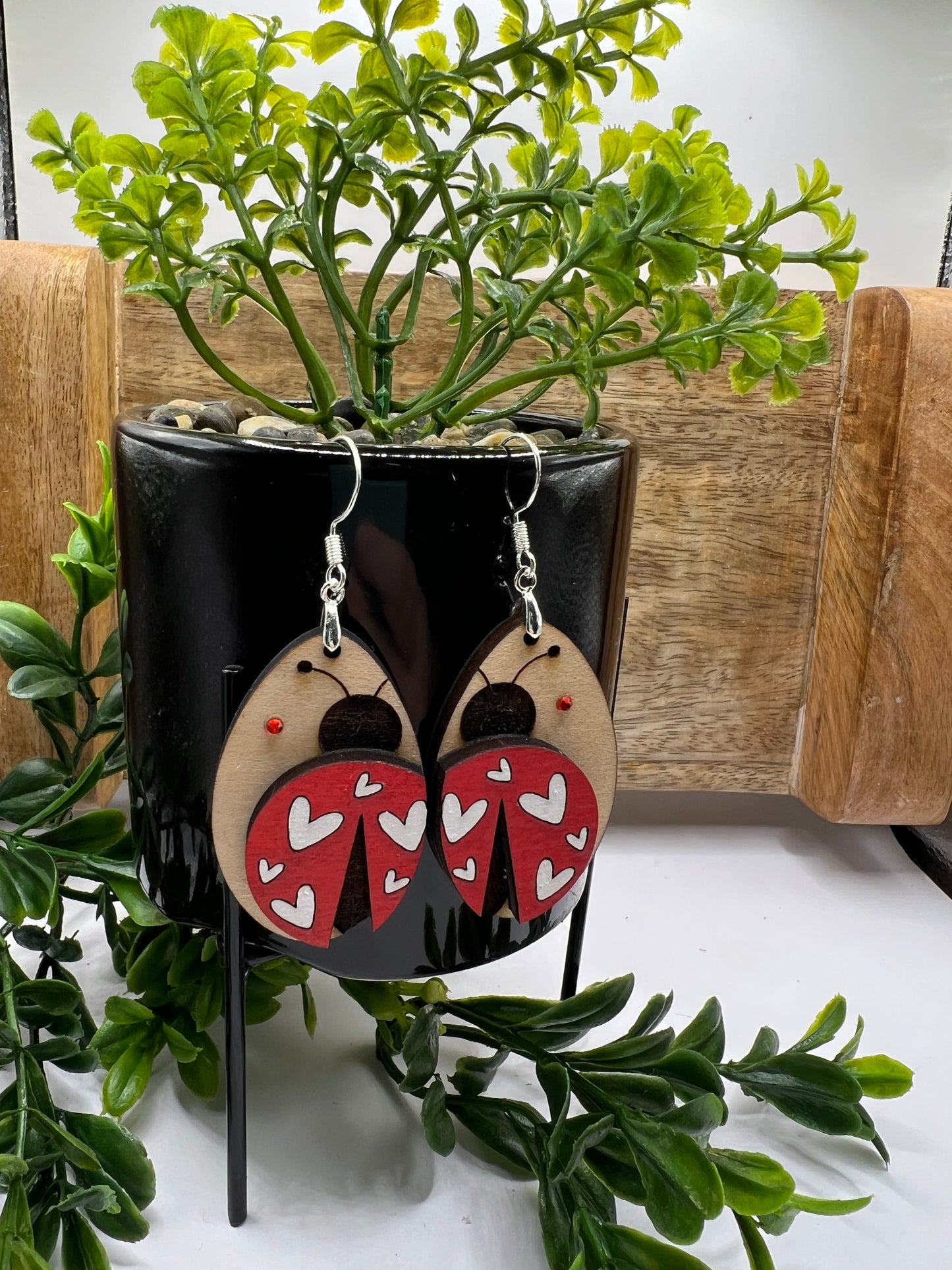 Valentine dangle earrings