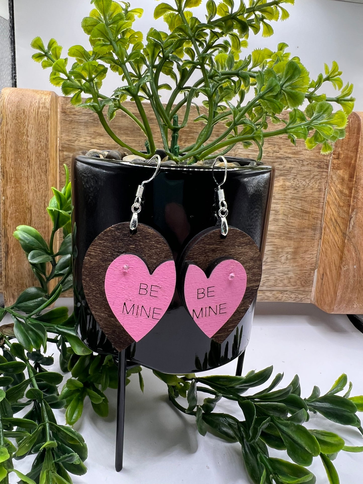 Valentine dangle earrings