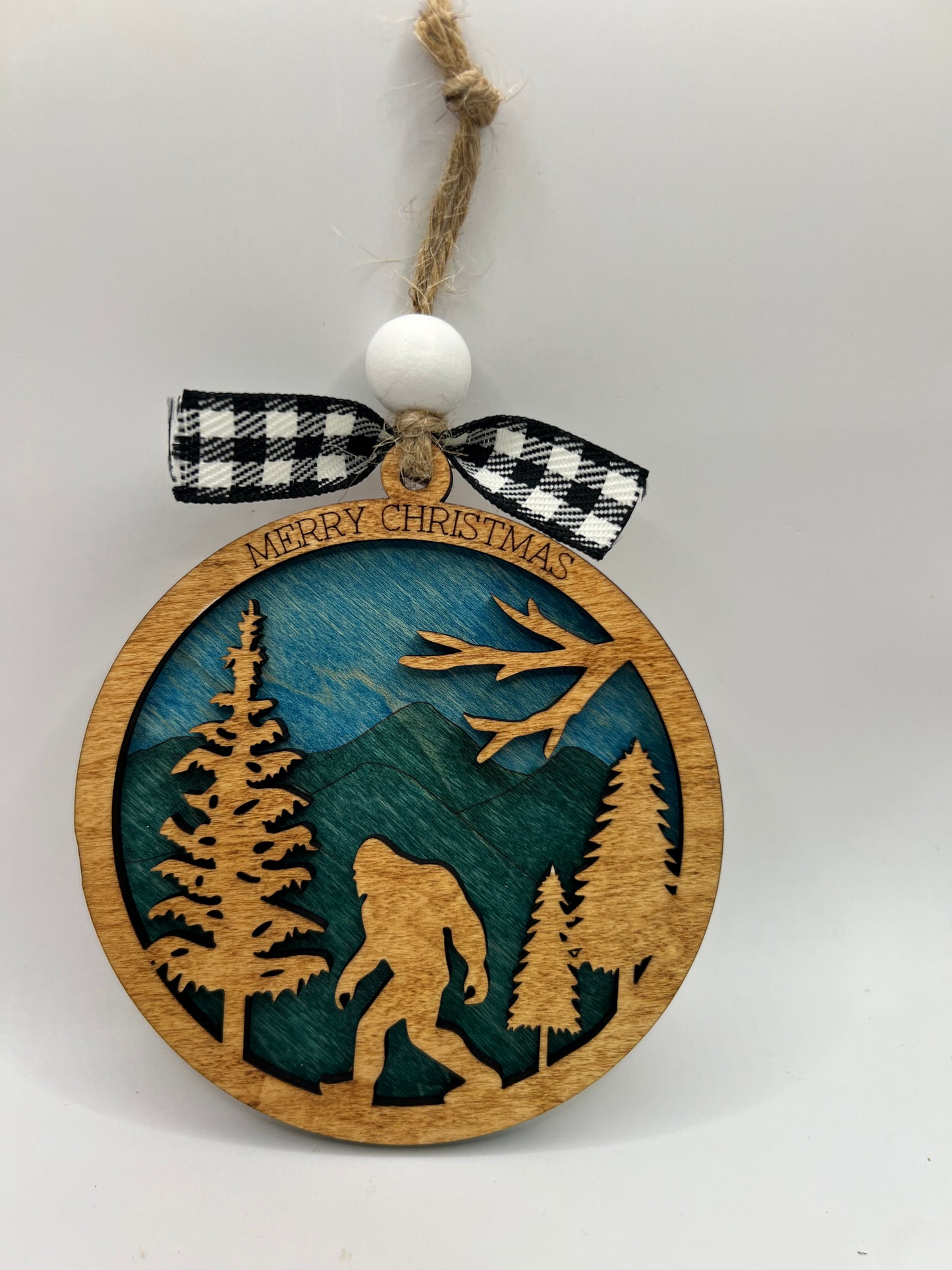 Bigfoot ornament